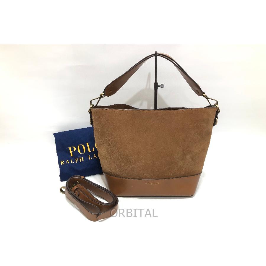 Ralph Lauren/ラルフローレン◆ハンドバッグ◆スウェード◆茶色 Ralph Lauren/ラルフローレン◇ハンドバッグ◇スウェード◇茶色