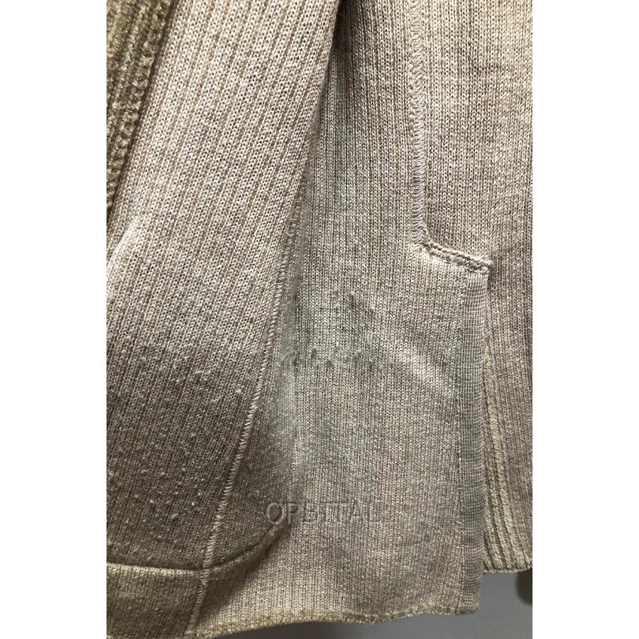 極美品 ラルディーニ JQLJM56 ウール ミラノ リブ 2B ジャケット LARDINI ラルディーニ ／ 25-26AW ウールミラノリブ2Bニット