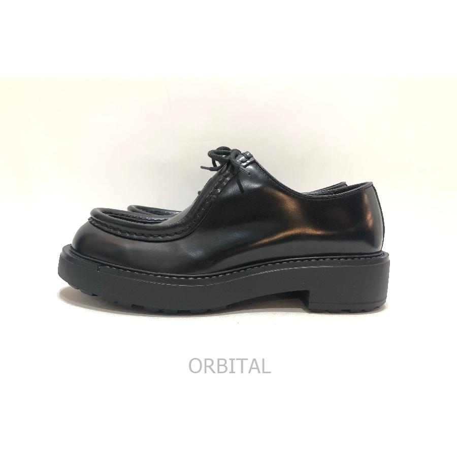 PRADA プラダ ダイアパソンブラッシュドレザー レースアップ シューズ PRADA/プラダ】の、ダイアパソンオペークブラッシュドレザー