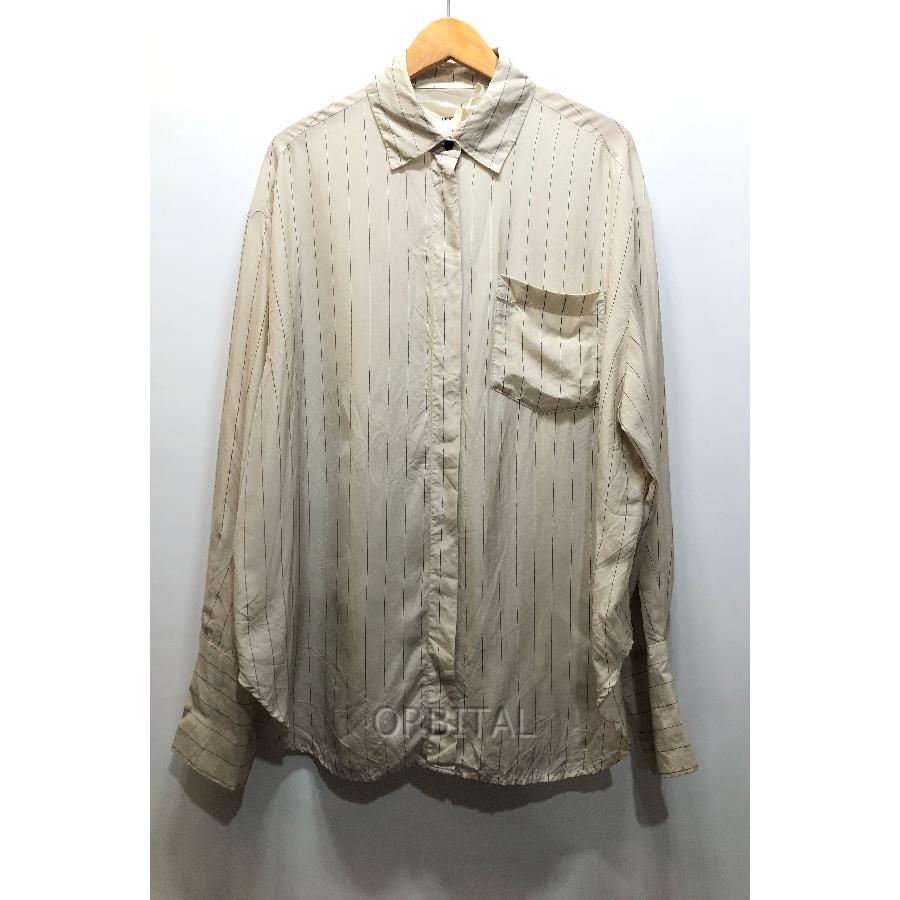 TODAYFUL 経堂) トゥデイフル ストライプシルキーシャツ 12510416 