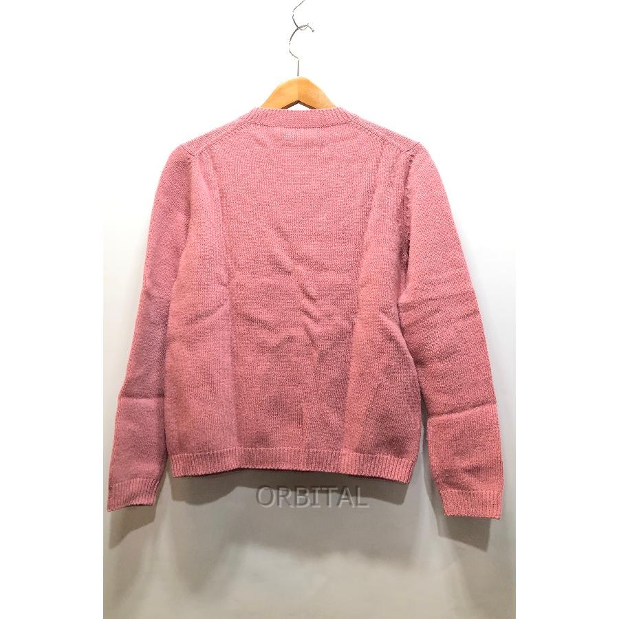 GUCCI（グッチ） 経堂) キャットパッチ ネコ アップリケ ウール ニット