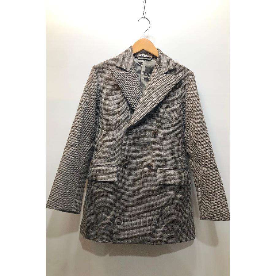 AURALEE（オーラリー） 経堂) 千鳥格子 ダブルブレストジャケット