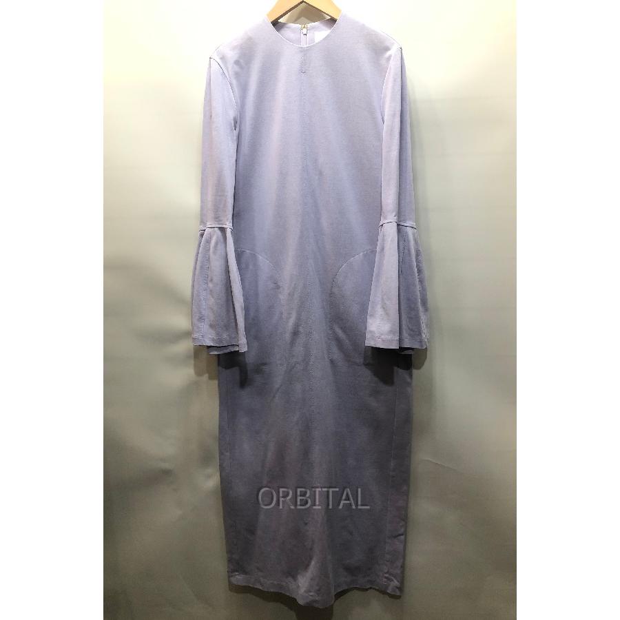 【新品】マメ クロゴウチ / ボリュームスリーブコットンジャージーワンピース ２ Mame Kurogouchi(マメ クロゴウチ)】 Cotton Jersey Dress｜パリゴ尾道