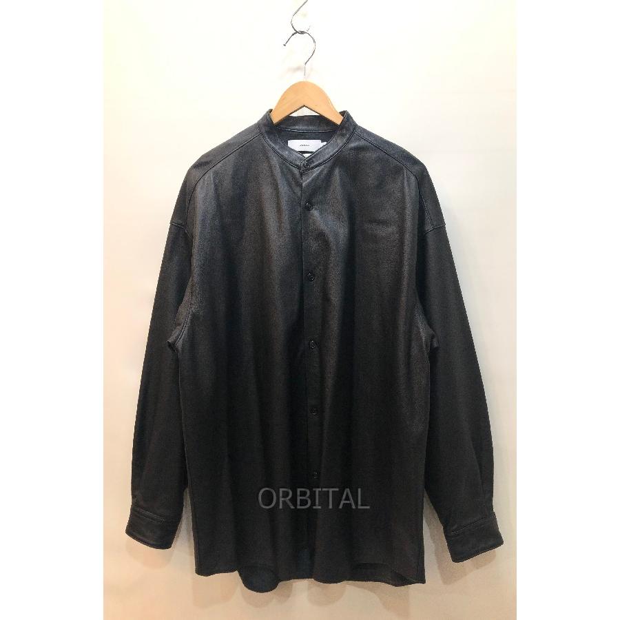 経堂) グラフペーパー Graphpaper シープレザーシャツ SHEEP LEATHER