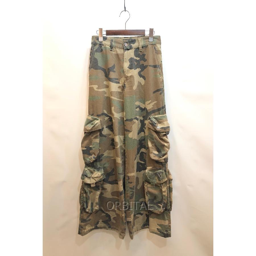 AMIRI（アミリ） 経堂) マルチポケットカーゴパンツ カモフラ サイズ