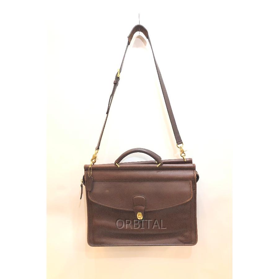 COACH（コーチ） 経堂) OLD COACH LENOX レザー ブリーフバッグ 5213