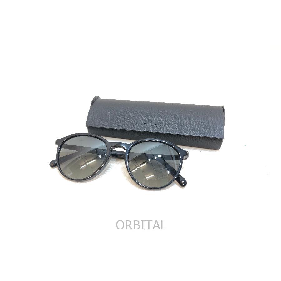 ほぼ未使用美品PRADA プラダ サングラス SPR05X-F ブラック PRADA（プラダ） 経堂) ボストンタイプ SPR05X-F サングラス ケース付