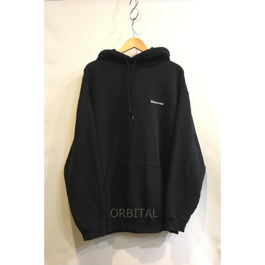 二子玉) バレンシアガ BALENCIAGA 20-21AWロゴパーカー オーバーサイズ 