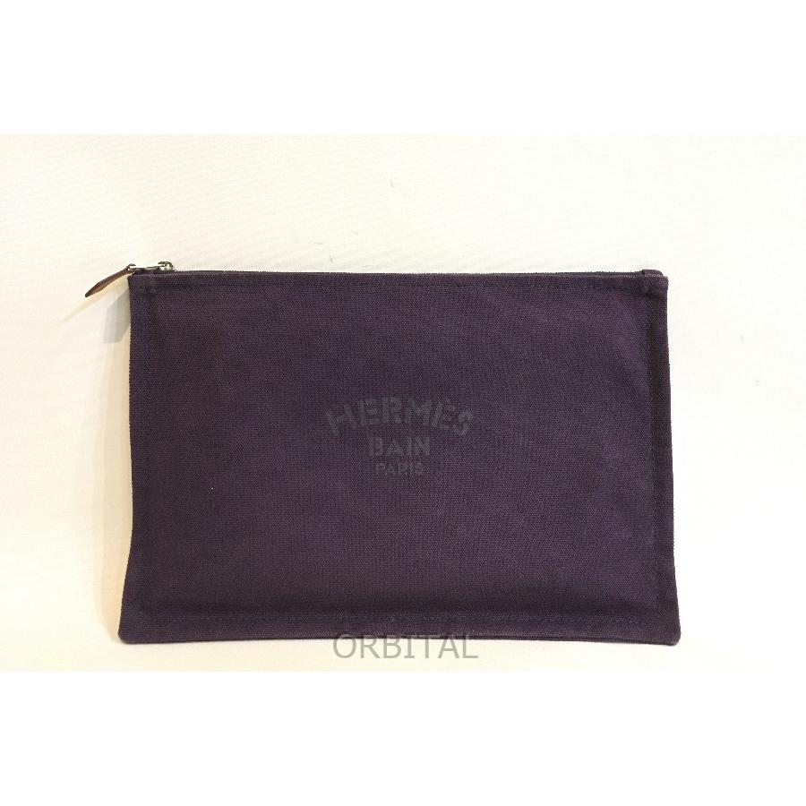 二子玉) HERMES エルメス ニューヨッティング GM フラットポーチ