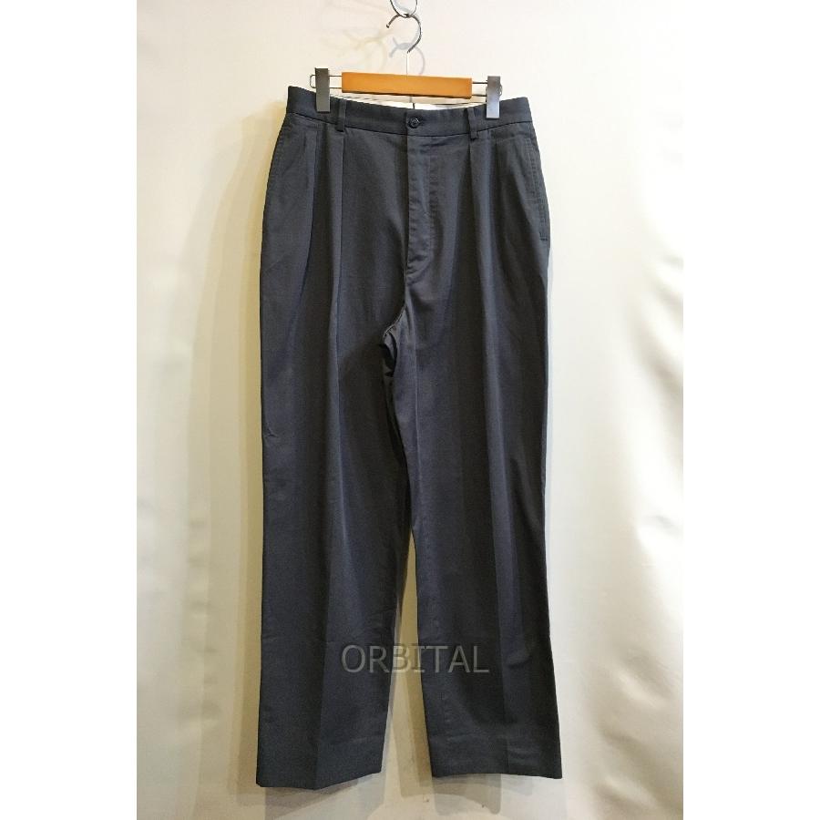NEAT COTTON PIQUEツータックワイドパンツ ボタンフライ 44 02070915_67a550a2460f5.jpg