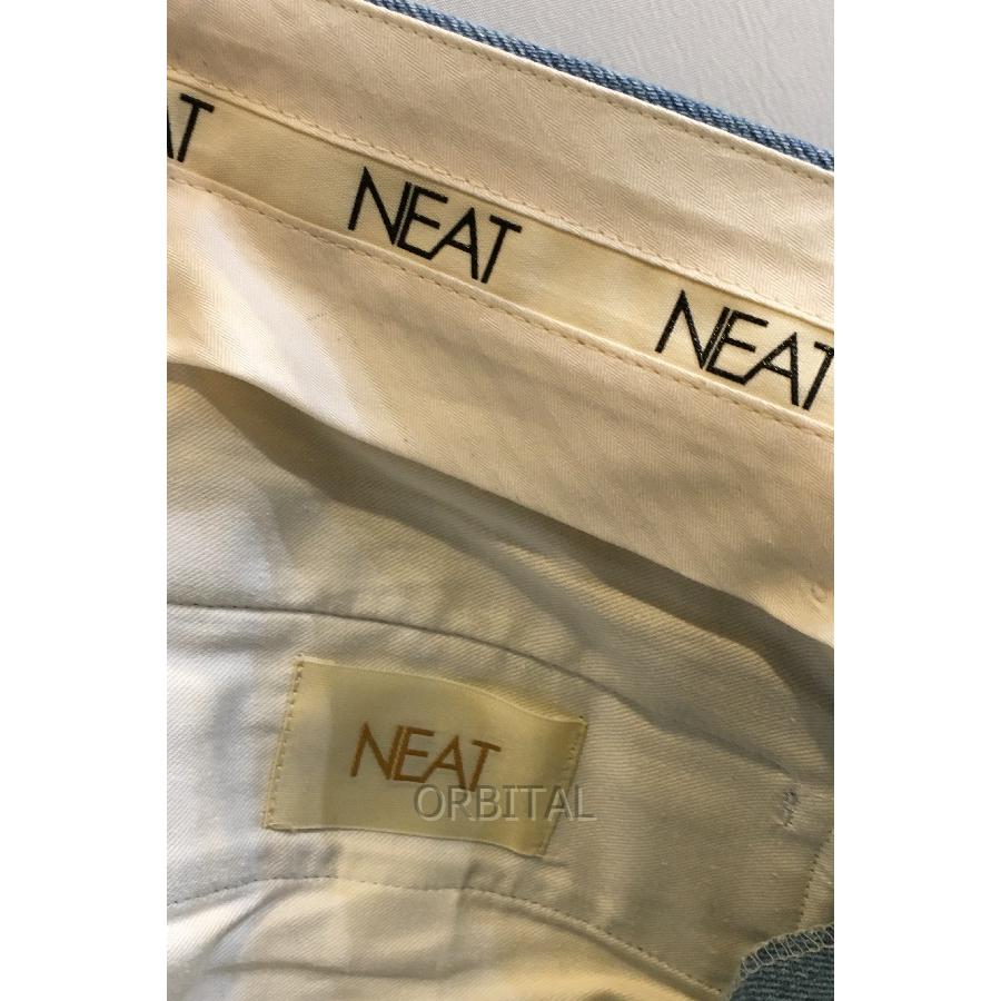 二子玉)NEAT ニート 22SS BLEACH WASH DENIM TAPERED / BLUE 二子玉)NEAT ニート 22SS BLEACH WASH DENIM TAPERED / BLUE