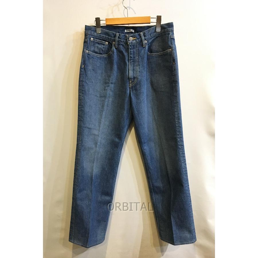 二子玉)AURALEE オーラリー A9SP03DM WASHED HARD TWIST DENIM