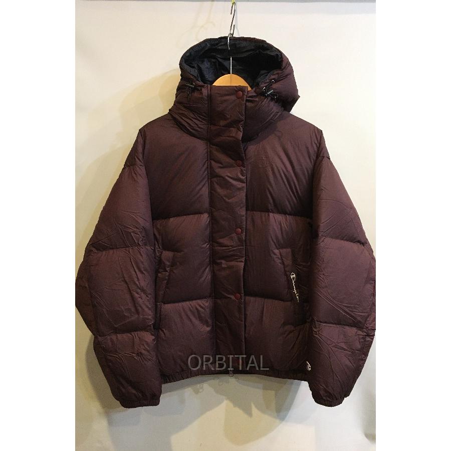 Champion チャンピオン ダウンジャケット レディース Mサイズ ボルドー 