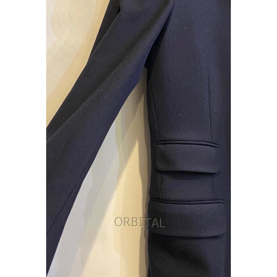 batak バタク チェスターフィールドコート チェスターコート ネイビー 今こそ、グッドタイミングです！ - batak