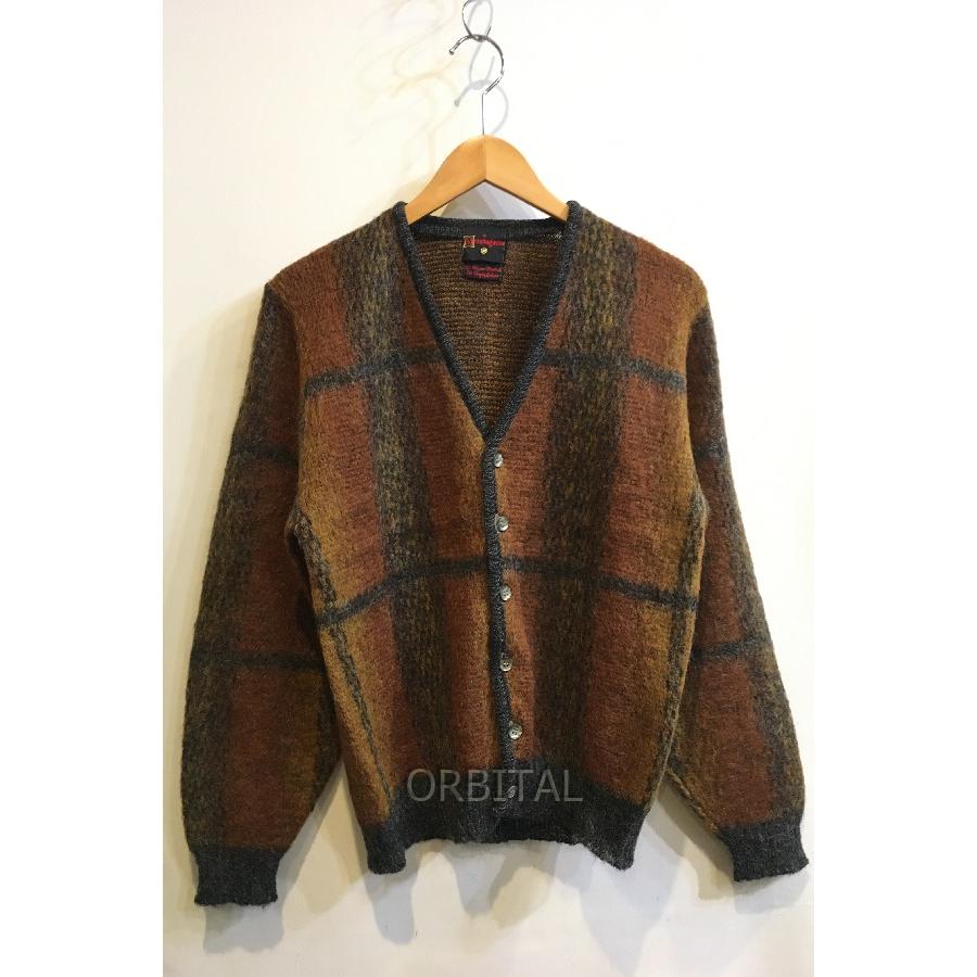 ヴィンテージマンシングウェアモヘアカーディガン