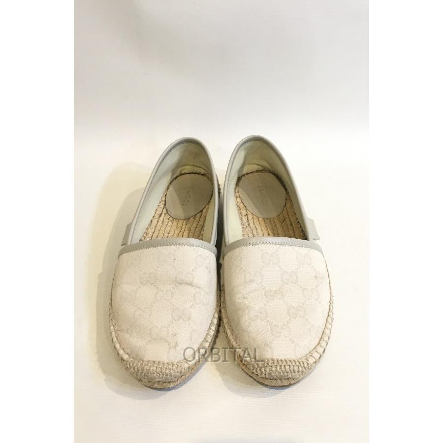 二子玉) グッチ GUCCI GG柄 エスパドリーユ スリッポン 466902