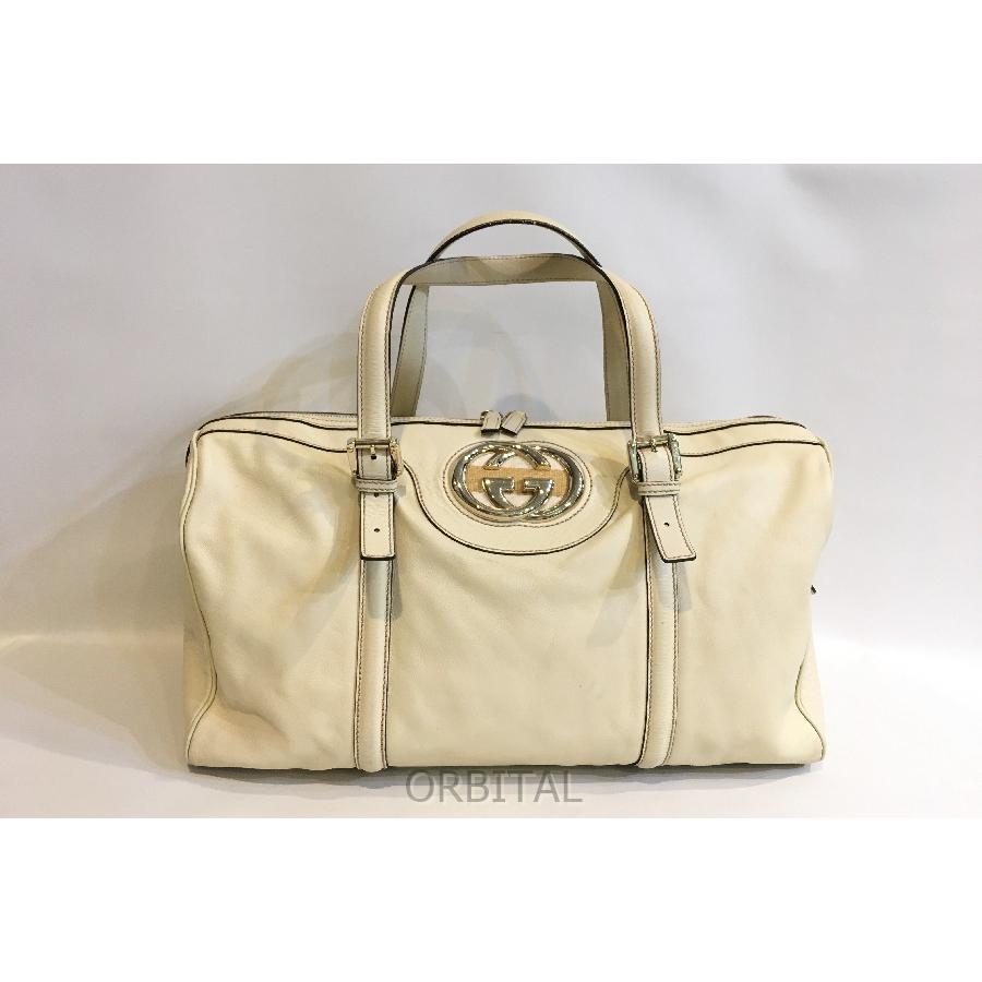 二子玉)グッチ GUCCI 175401 GGロゴ インターロッキング レザー