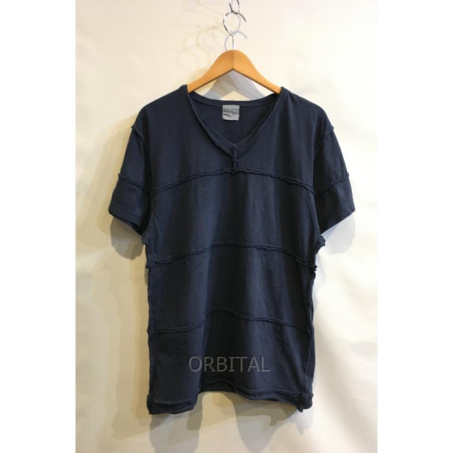 二子玉)jonnlynx ジョンリンクス 製品染めオーバーサイズTシャツ 半袖 