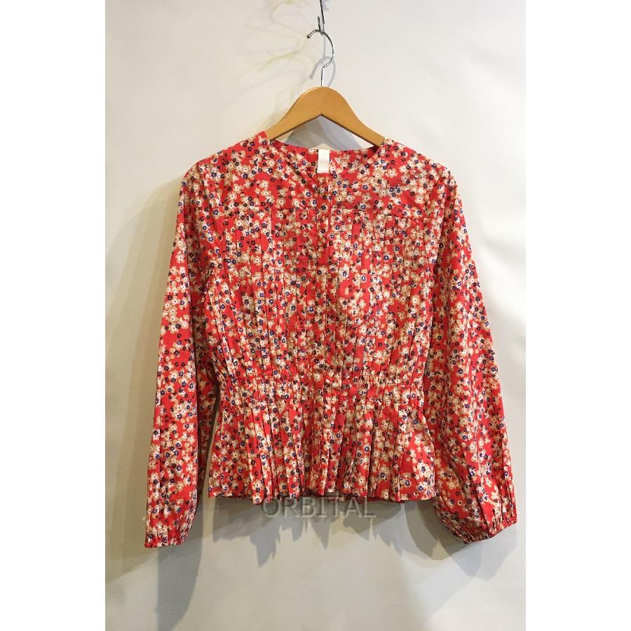 二子玉)マーレット MERLETTE 極美品 DORSET コットンプリントフロント 