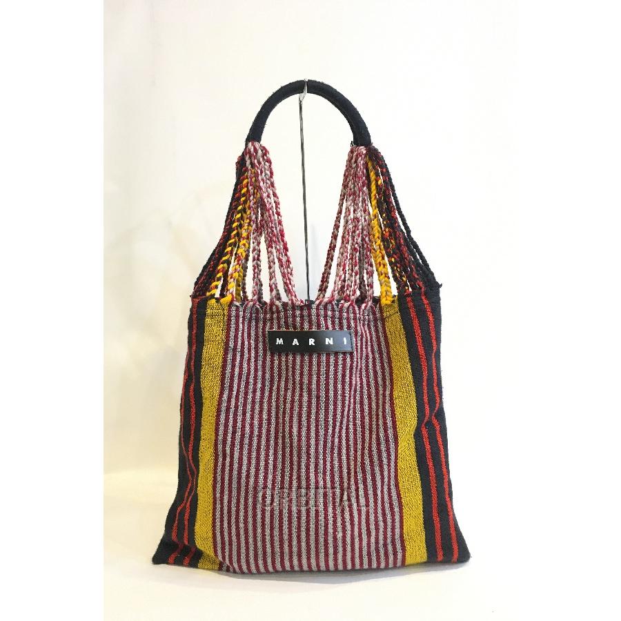 二子玉) MARNI MARKET マルニ クロシェ ハンモックバッグ トートバッグ
