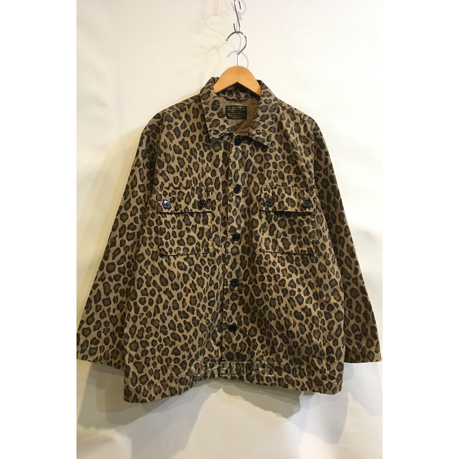 二子玉)WACKO MARIA ワコマリア レオパードファティーグジャケット
