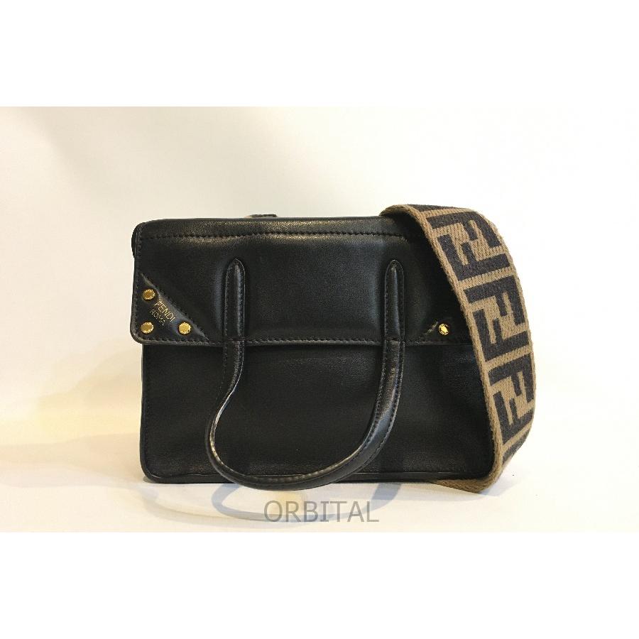 二子玉) FENDI フェンディ フリップ スモール 3WAYショルダーバッグ  