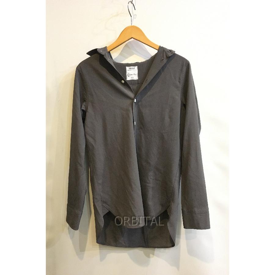 美品▲定価8.2万▲MADISONBLUE▲ウールロングシャツ フランネルグレー 新品△定価8.2万△MADISONBLUE△ウールロングシャツ フランネルグレー
