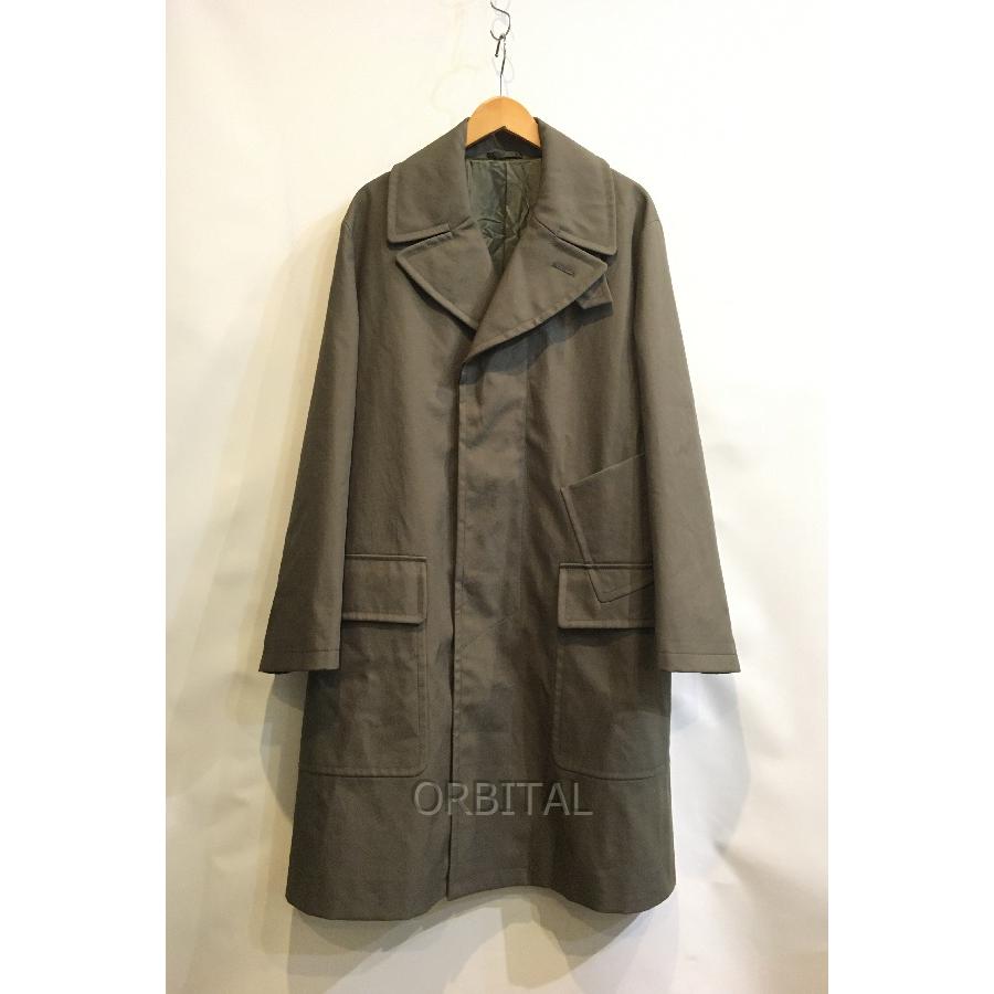 二子玉) HERMES エルメス コットンシングルコート メンズ 48 