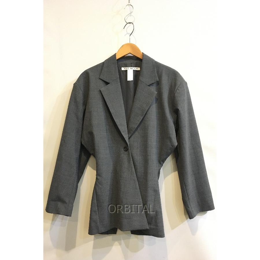 JOSE MOON ジョゼムーン ウエストコンシャス オーバージャケット グレー 二子玉) JOSE MOON ジョゼムーン 23SS ウエストコンシャスオーバー