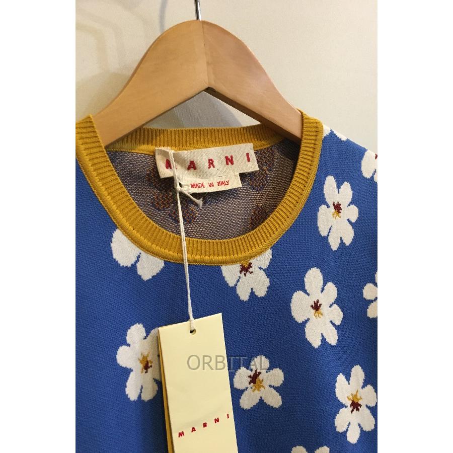 二子玉) MARNI マルニ 22SS 未使用 フラワーニットプルオーバー 二子玉) MARNI マルニ 22SS 未使用 フラワーニットプルオーバー