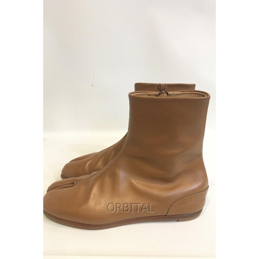 二子玉)Maison Margiela メゾンマルジェラ 足袋ショートブーツ tabi タビフラット 定価12万 S57WU0134 メンズ 41 26cm位 美品｜cycleparadisestore｜03