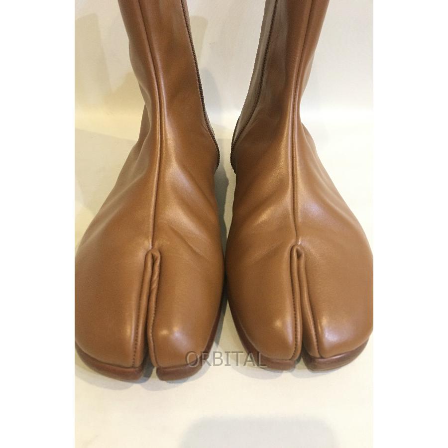 二子玉)Maison Margiela メゾンマルジェラ 足袋ショートブーツ tabi タビフラット 定価12万 S57WU0134 メンズ 41 26cm位 美品｜cycleparadisestore｜05