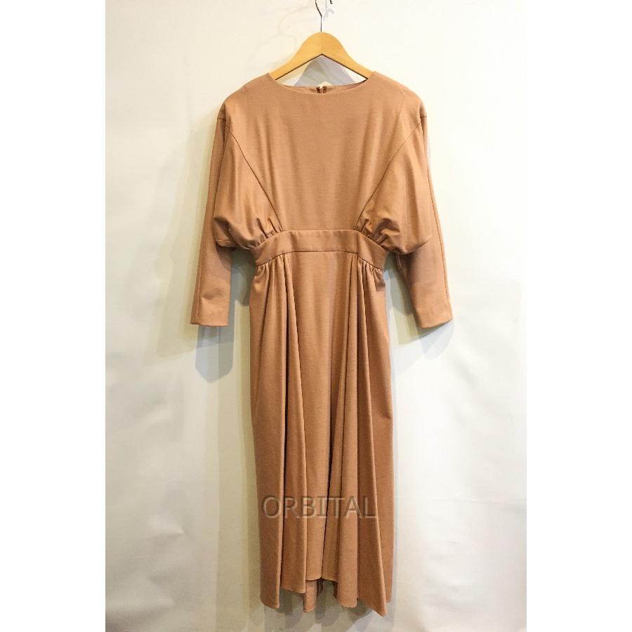 二子玉) エブール ebure タグ付未使用 圧縮スムースワンピース ピンク  