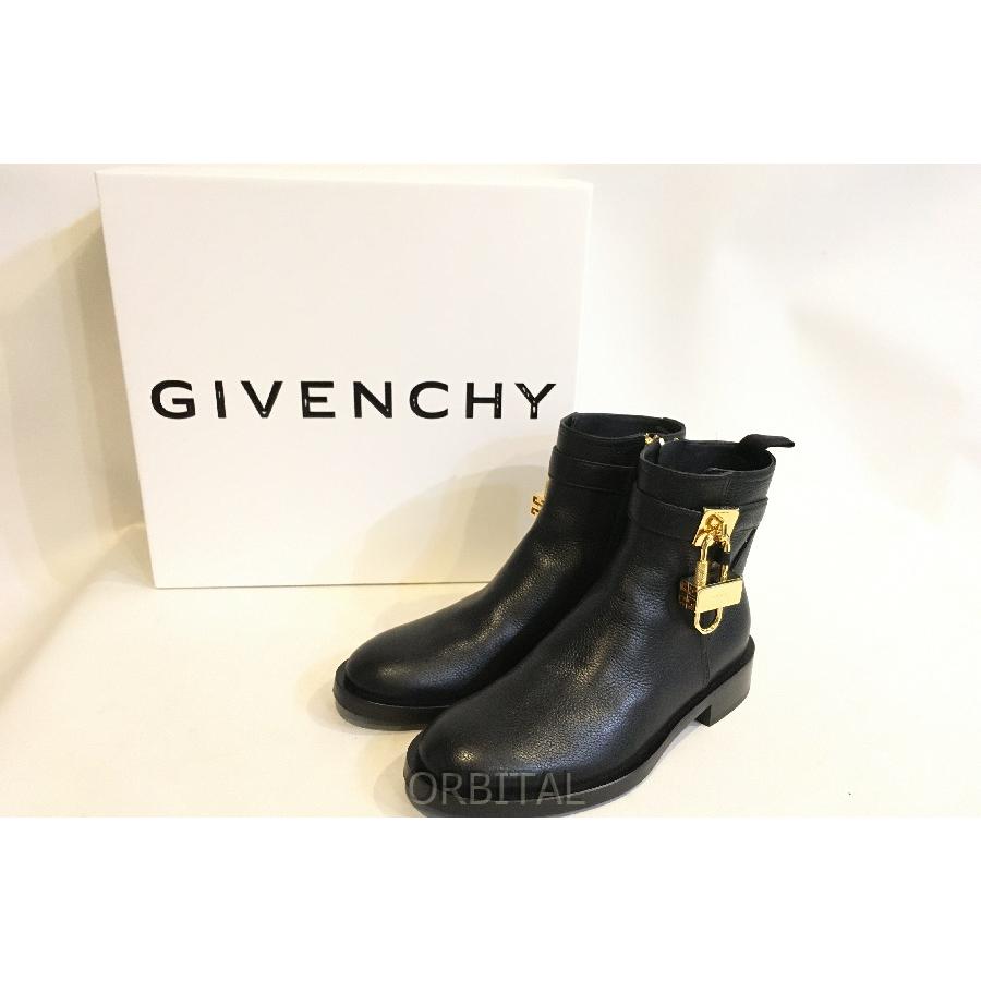 二子玉)GIVENCHY ジバンシィ ロックアンクルブーツ Lock ankle boots 