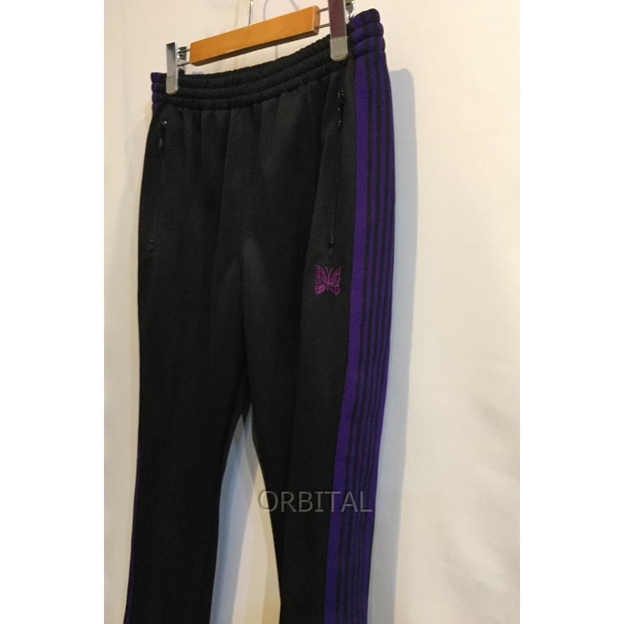 needles/ニードルズ 　トラックパンツ　ブラック/パープル J0345 二子玉)NEEDLES ニードルズ NARROW TRACK PANT トラックパンツ