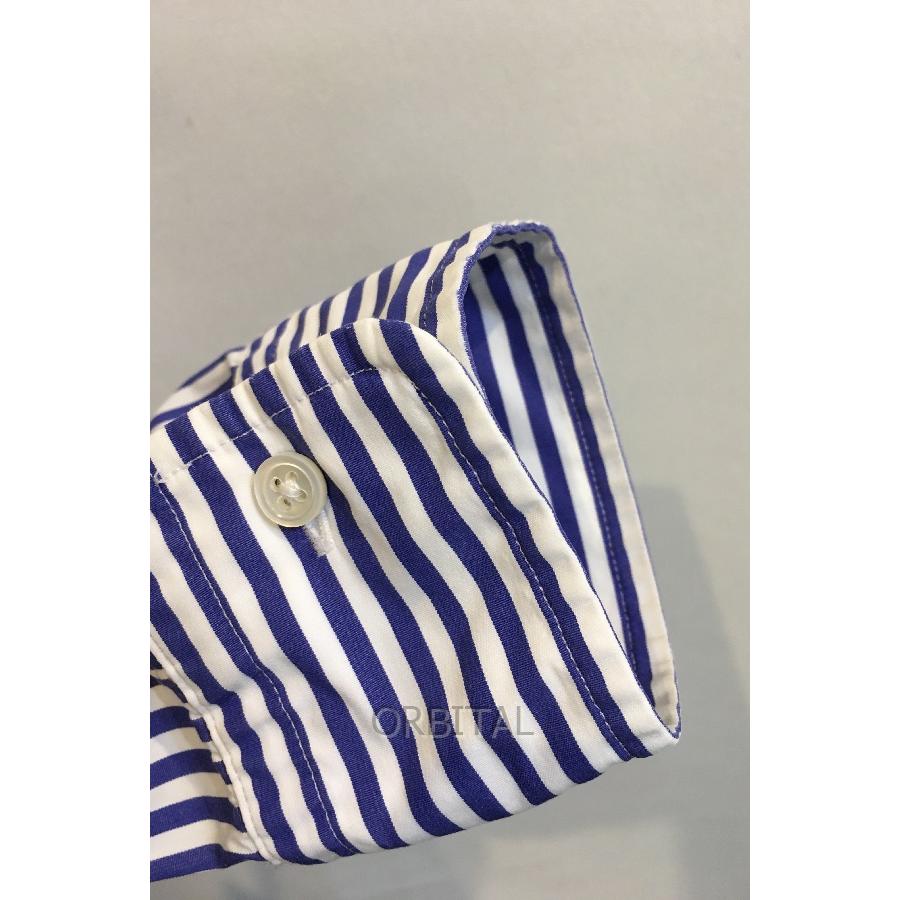 Graphpaper ストライプ Tシャツ　美品 Graphpaper(グラフペーパー) Broad Stripe S／S Oversized Band