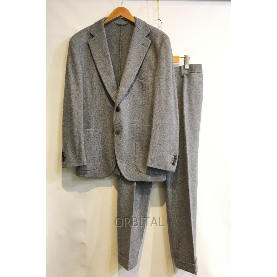 二子玉) Belvest ベルベスト ウールナイロン2Bジャケット パンツ 