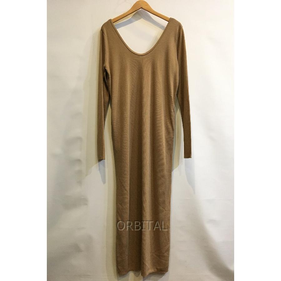 二子玉) ウーア Uhr 22AW未使用 U-neck Wool Dress Uネックウール 