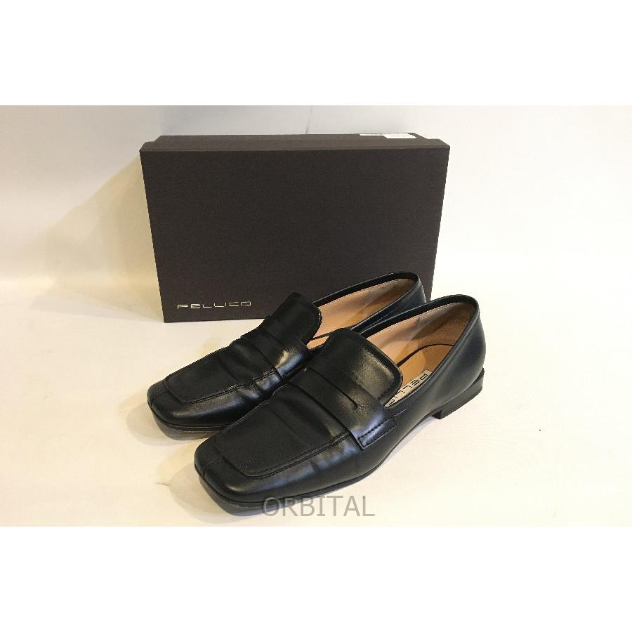 PELLICO ペリーコ パンプス レザー ブラック 37 1/2
