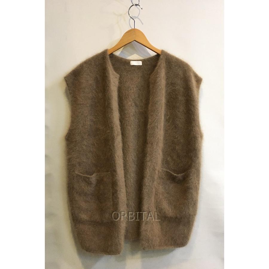二子玉) BALLSEY ボールジィ 22AW フラッフィーヤーン ノーカラージレ 