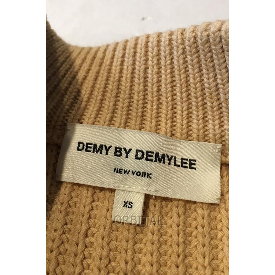 DEMYLEE ベージュ ニットロングジレXS DEMYLEE ベージュ ニットロングジレXS