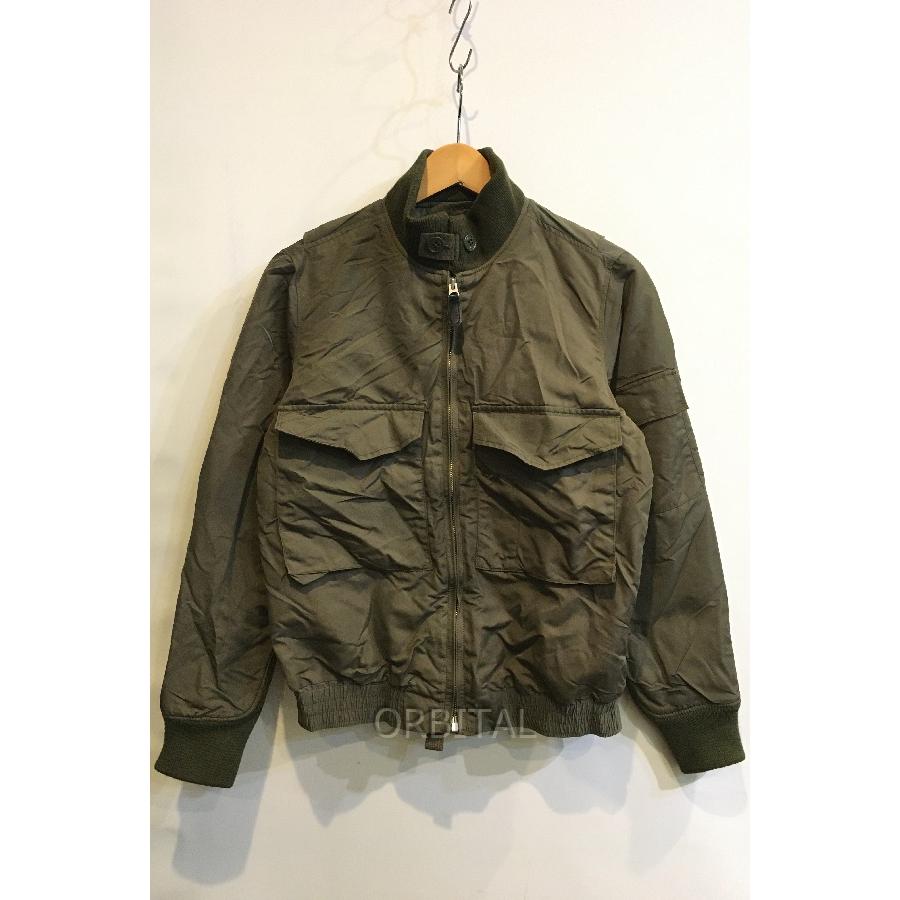 二子玉) HYKE ハイク WEP G-8 TYPE JACKET ナイロンブルゾン オリーブ