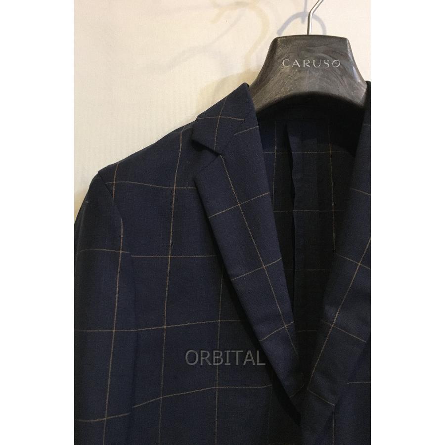 caruso（カルーゾ）】ネイビー6Bダブルスーツ美品※値下げ交渉OK