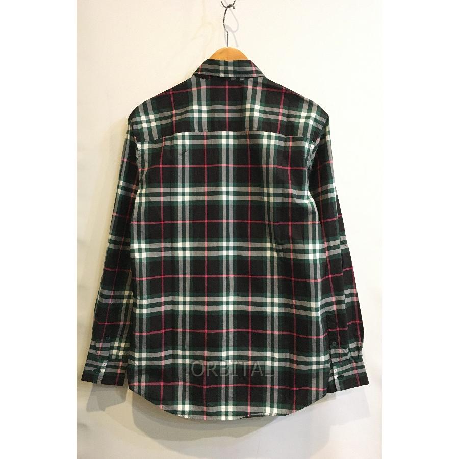 二子玉) BURBERRY バーバリー コットン チェック柄 ロング 二子玉) BURBERRY バーバリー コットン チェック柄 ロング