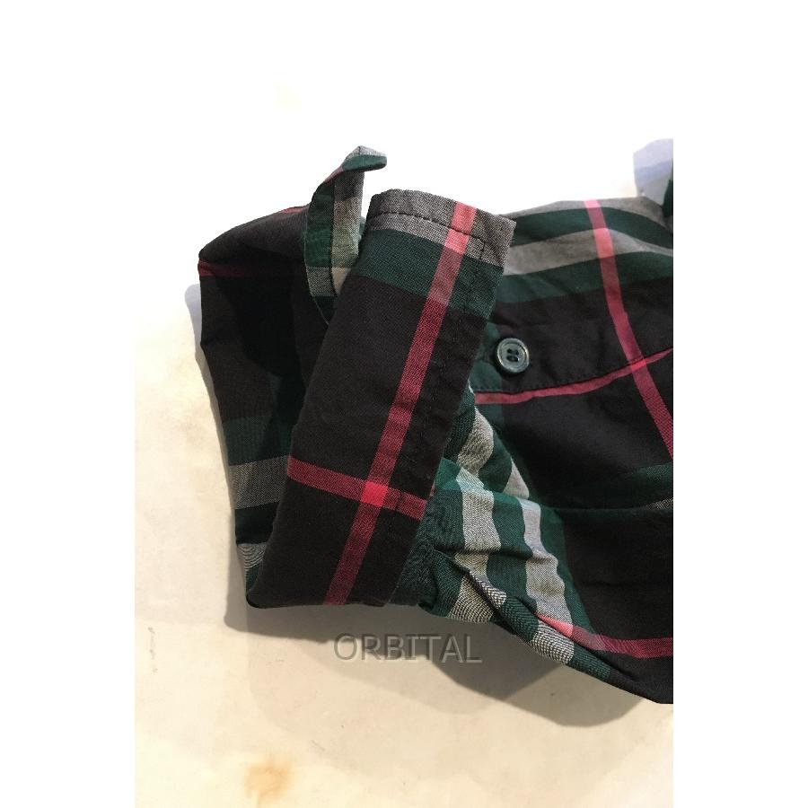 二子玉) BURBERRY バーバリー コットン チェック柄 ロング 二子玉) BURBERRY バーバリー コットン チェック柄 ロング