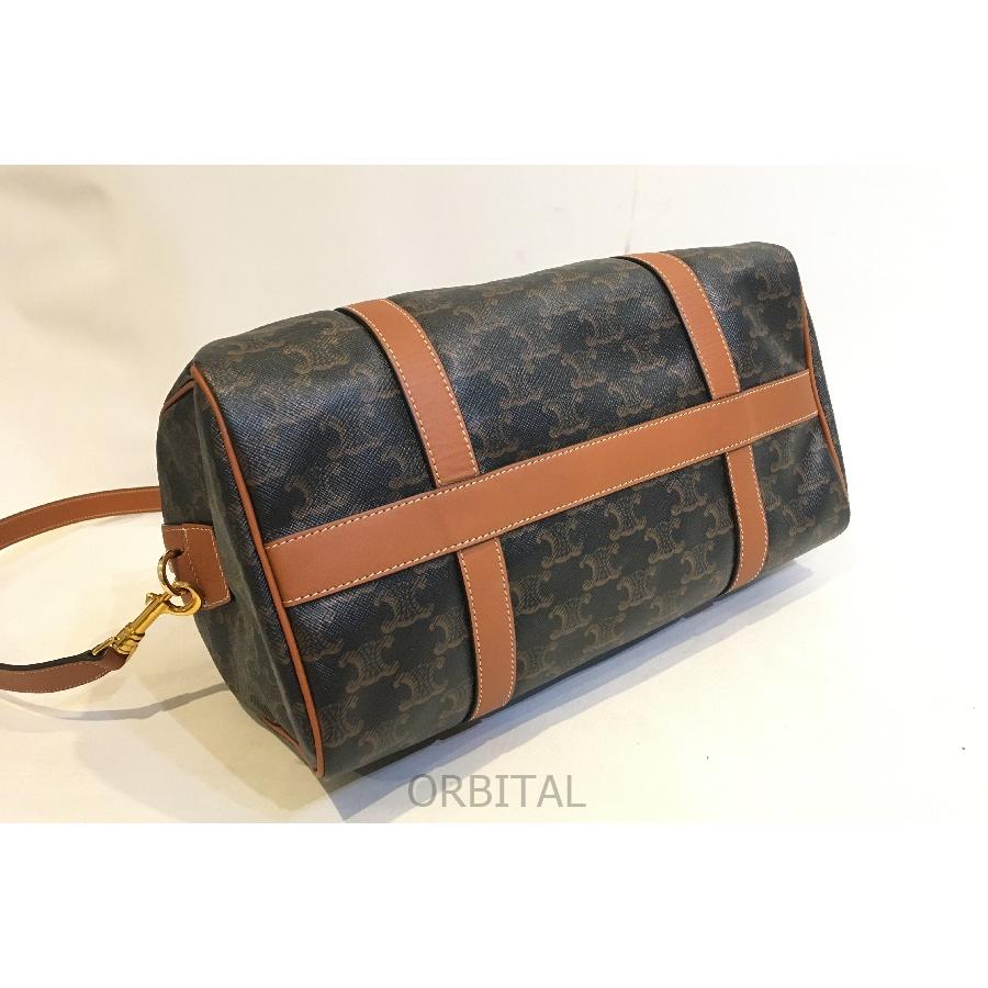 二子玉) CELINE セリーヌ ボストンバッグ トリオンフキャンバス 二子玉) CELINE セリーヌ ボストンバッグ トリオンフキャンバス