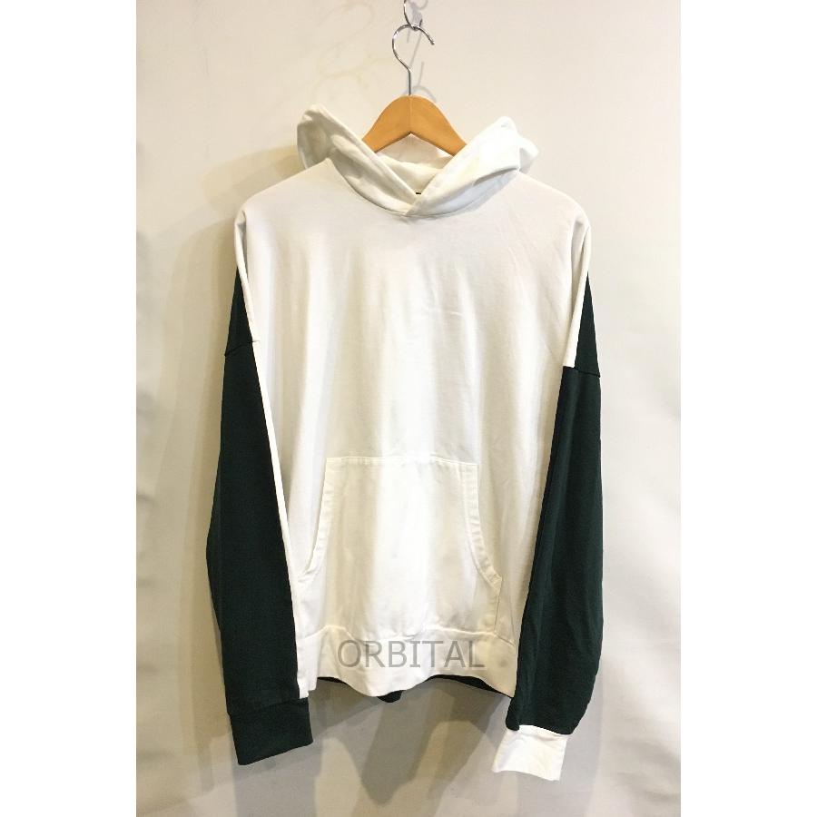 二子玉)ENFOLD エンフォルド BI-COLORPARKA マルチカラーフーディ  