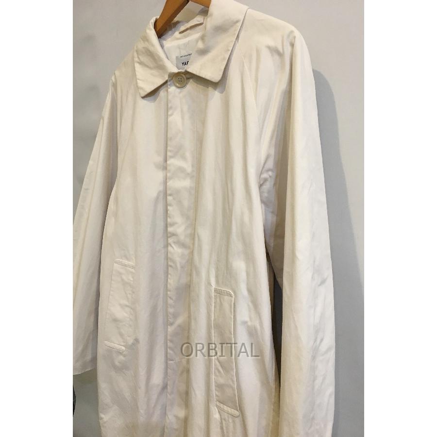 二子玉)YAECA ヤエカ SOUTIEN COLLAR COAT STANDARD 18502 ステンカラーコート 定価72,600円 コットン 綿 メンズ M｜cycleparadisestore｜04