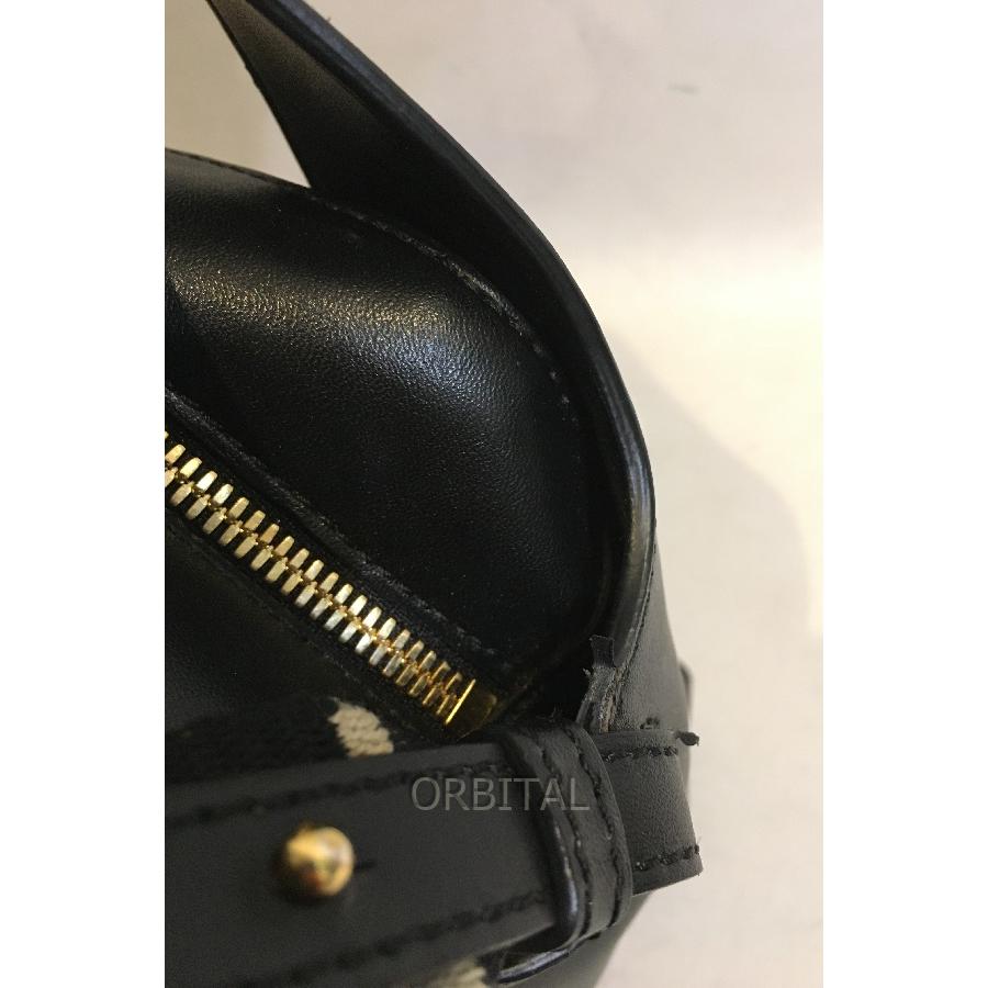 二子玉) STELLA MCCARTNEY ステラマッカートニー ロゴ 2WAY ハンドバッグ ショルダーバッグ 700139 W8542 ブラック ※使用感｜cycleparadisestore｜04