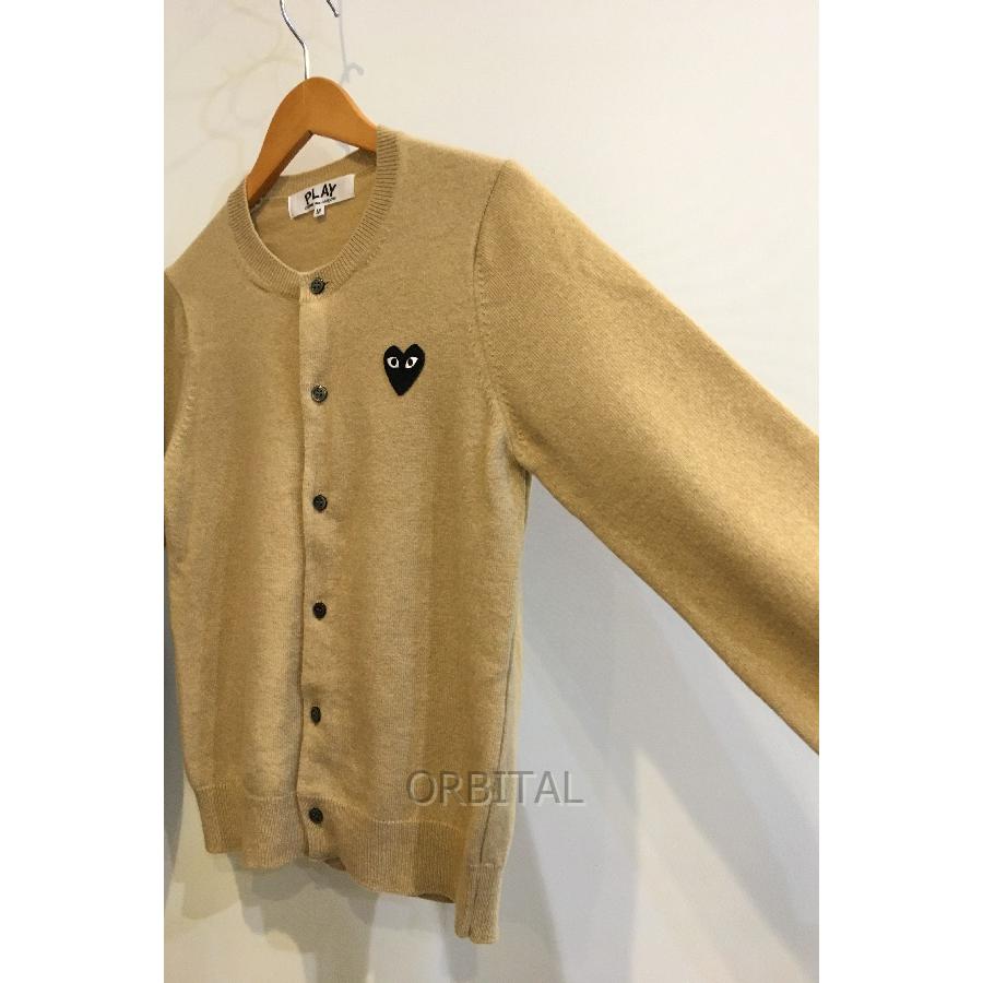 二子玉)PLAY COMME des GARCONS  プレイ コムデギャルソン AZ-N023 PLAY CARDIGAN BLACK HEART ウールカーディガン M AD2023/7｜cycleparadisestore｜04